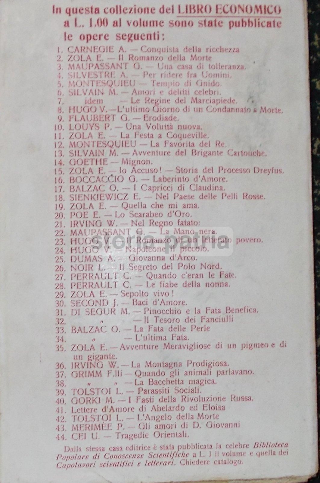 Emile Zola, Il Romanzo Della Morte, Edizione Napoletana Primi '900
