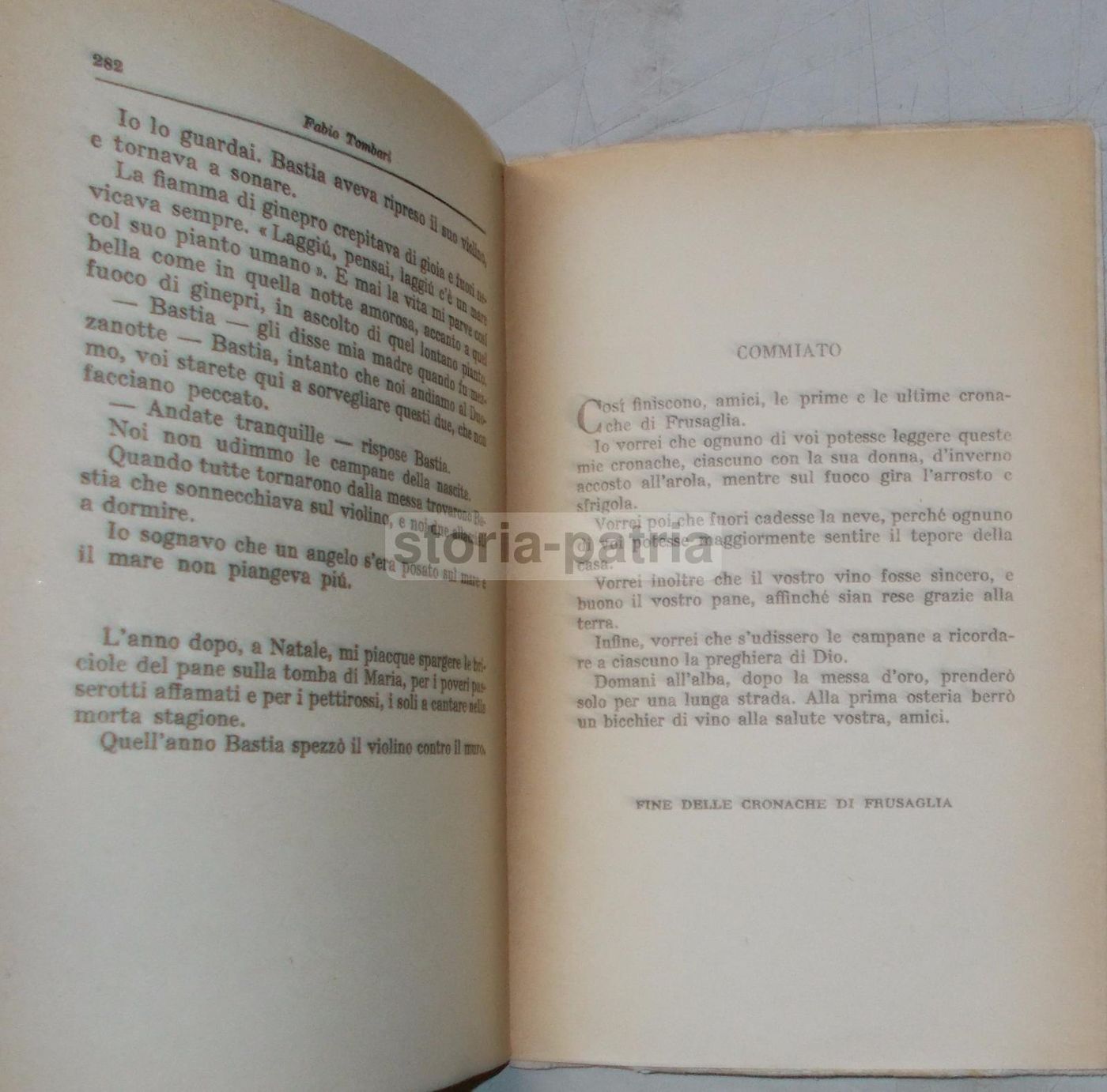 Tutta Frusaglia Di Fabio Tombari. Milano, Mondadori, 1944. Prima Edizione