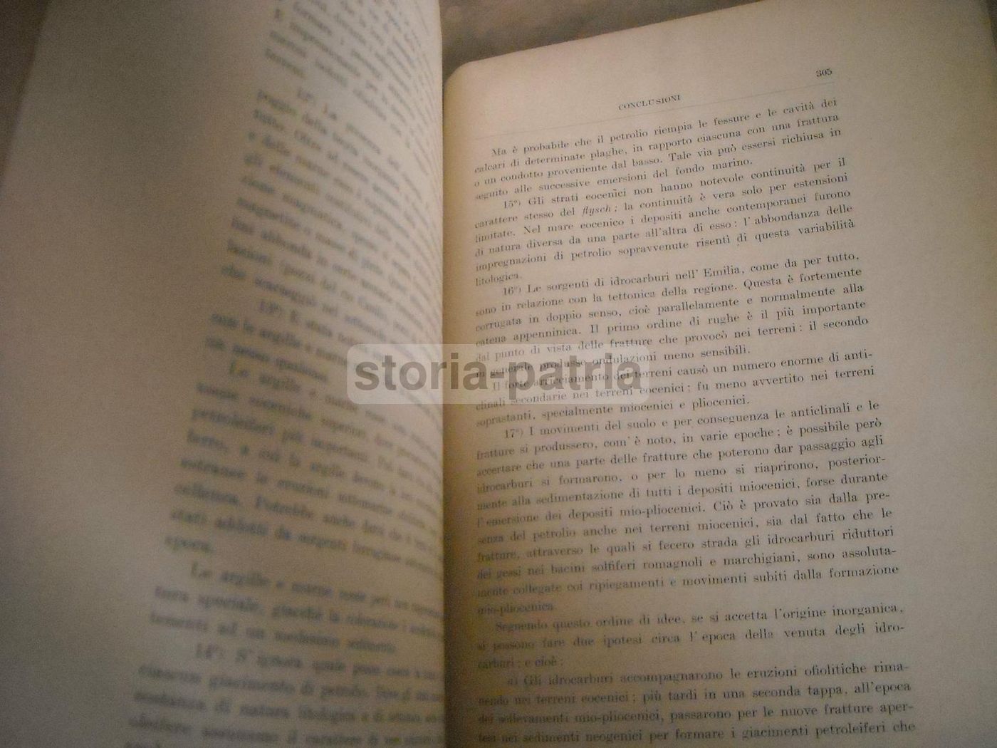 Giacimenti Petroliferi Dell'Emilia 1911: Camerana, Galdi Carta Geologica d'Italia