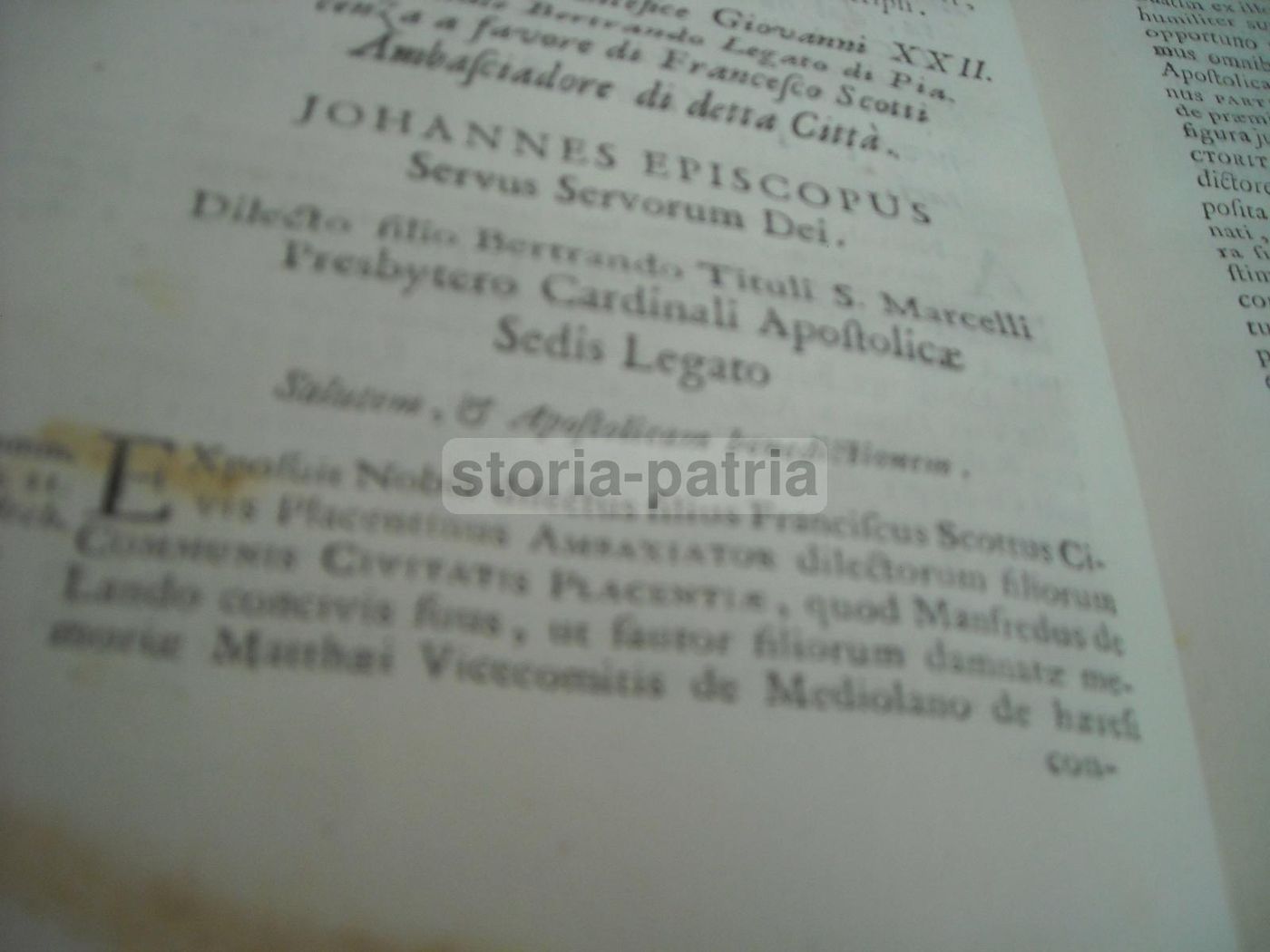Atti Di Dominio Esercitati Da' Romani Pontefici Sopra Le Città Di Parma E Piacenza