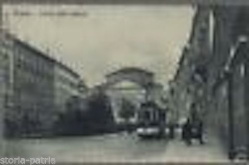 Cartolina Antica Modena, Piazza Della Libertà Con Tram, 1915