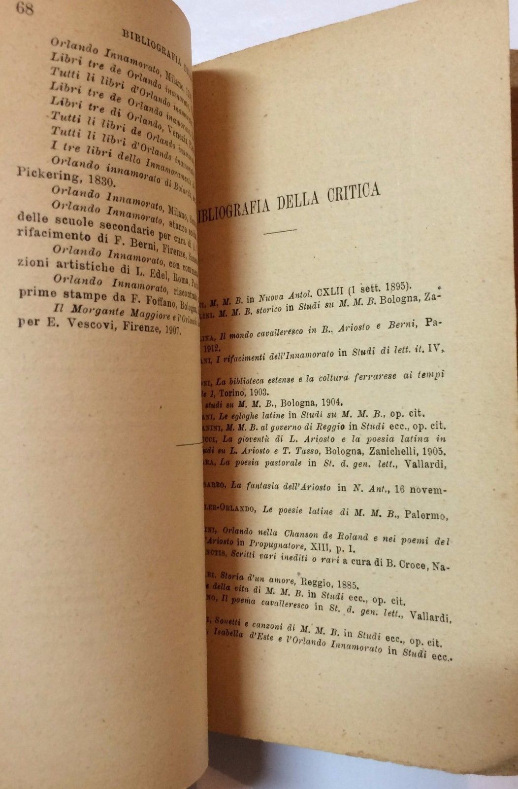 Matteo Maria Boiardo: L'Uomo E Il Poeta, Emilio Santini, 1914