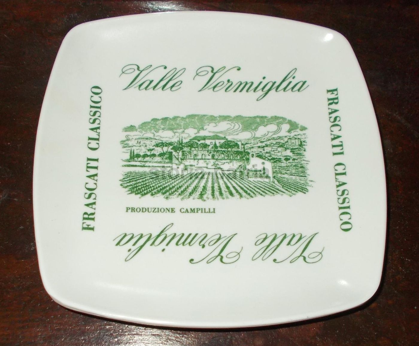 Posacenere Pubblicitario Frascati Classico Valle Vermiglia