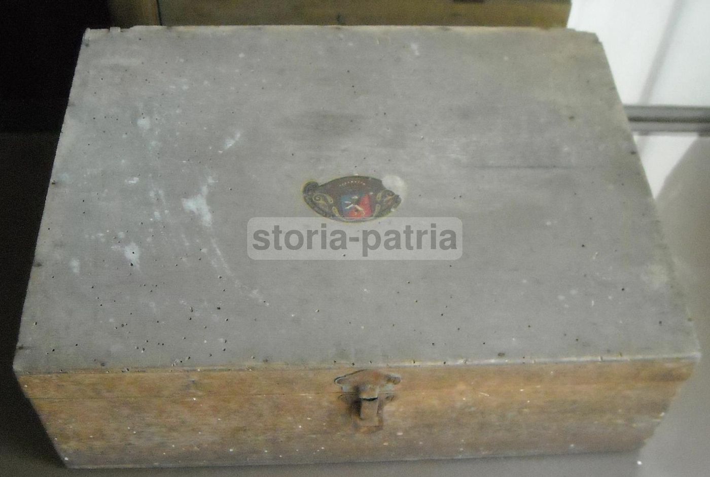 Scatola Pubblicitaria In Legno Fratelli Branca, Milano, Epoca Fascista