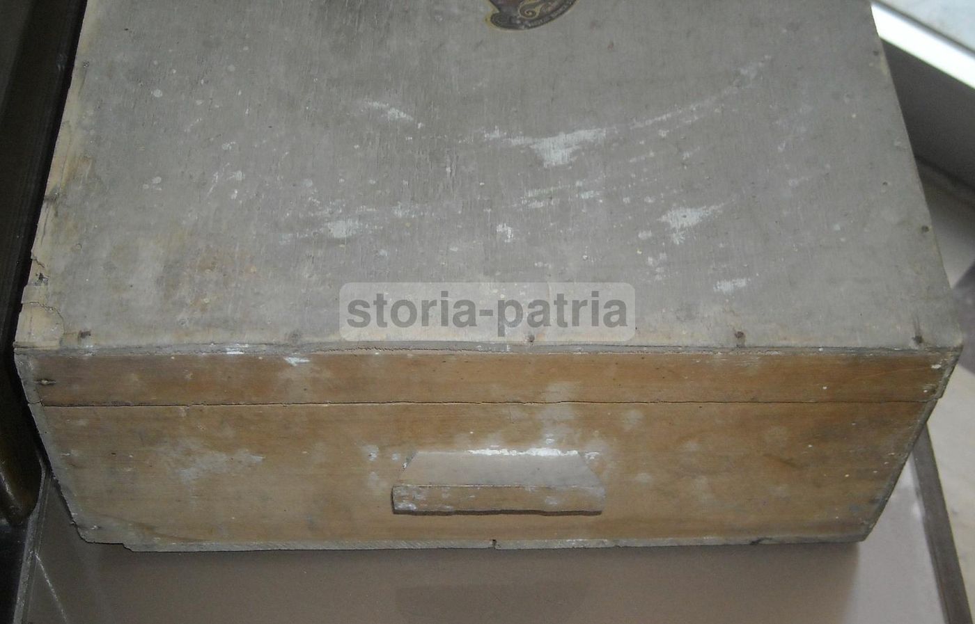 Scatola Pubblicitaria In Legno Fratelli Branca, Milano, Epoca Fascista