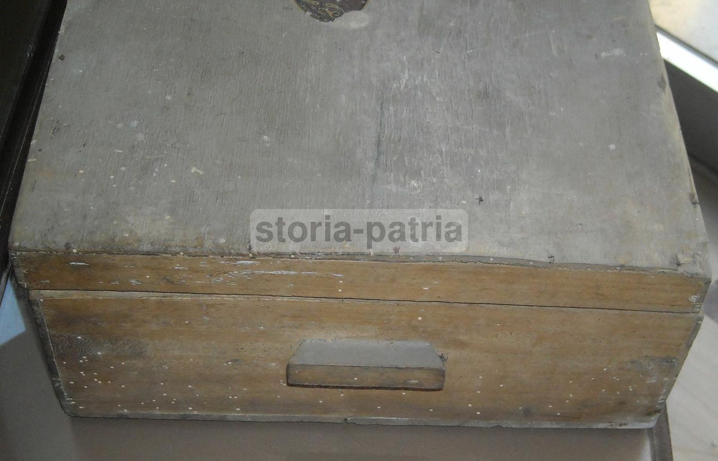 Scatola Pubblicitaria In Legno Fratelli Branca, Milano, Epoca Fascista