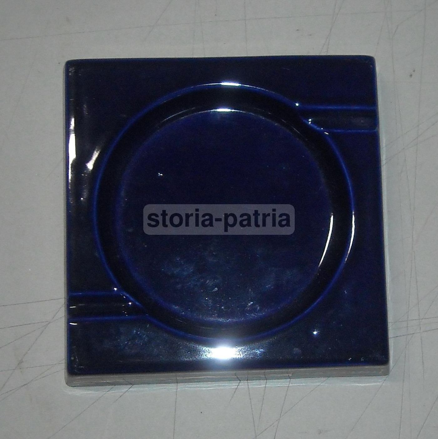 Posacenere Martini Ceramica Toscana Vintage Anni 1960 1980 Pubblicità