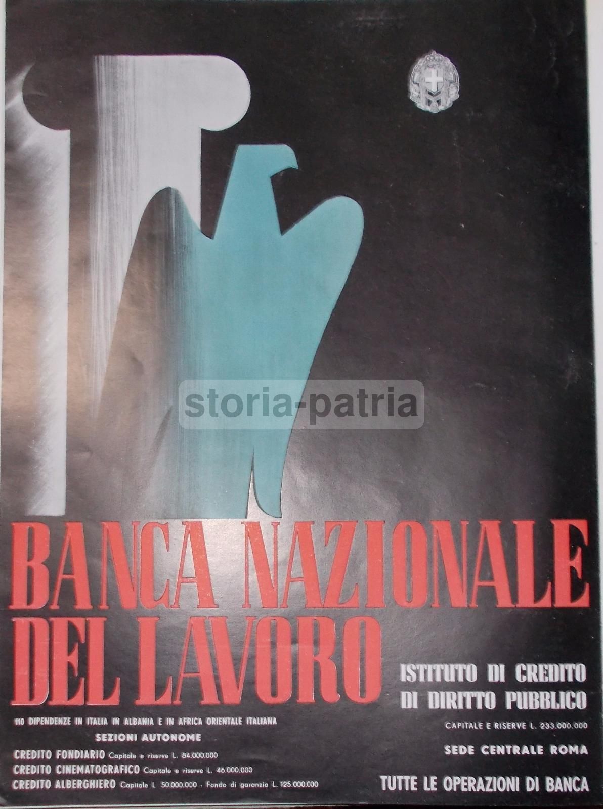 Pubblicità Spumanti Cinzano Di Nico Edel Anni '30 Con BNL Retro