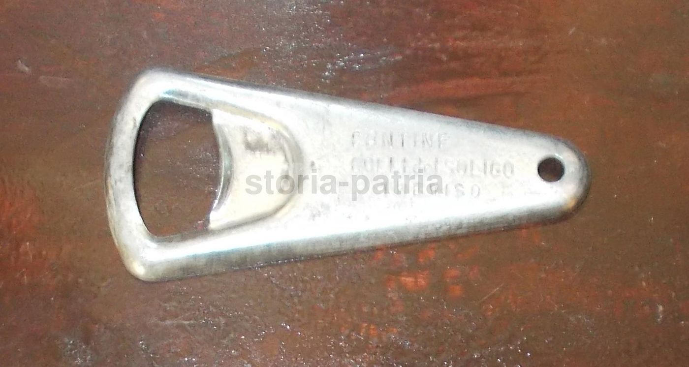 Apribottiglie Pubblicitario Cantine Colli Del Soligo Treviso, Anni '50