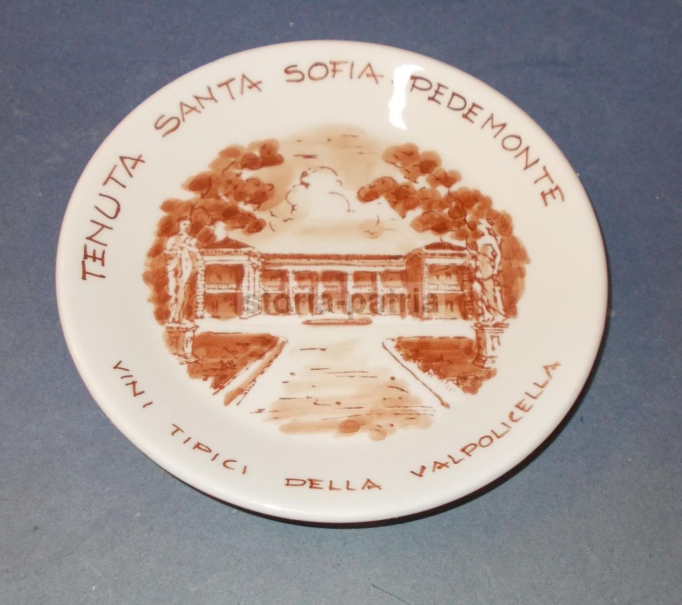 Piattino Pubblicitario Tenuta Santa Sofia Valpolicella Anni '50 '70