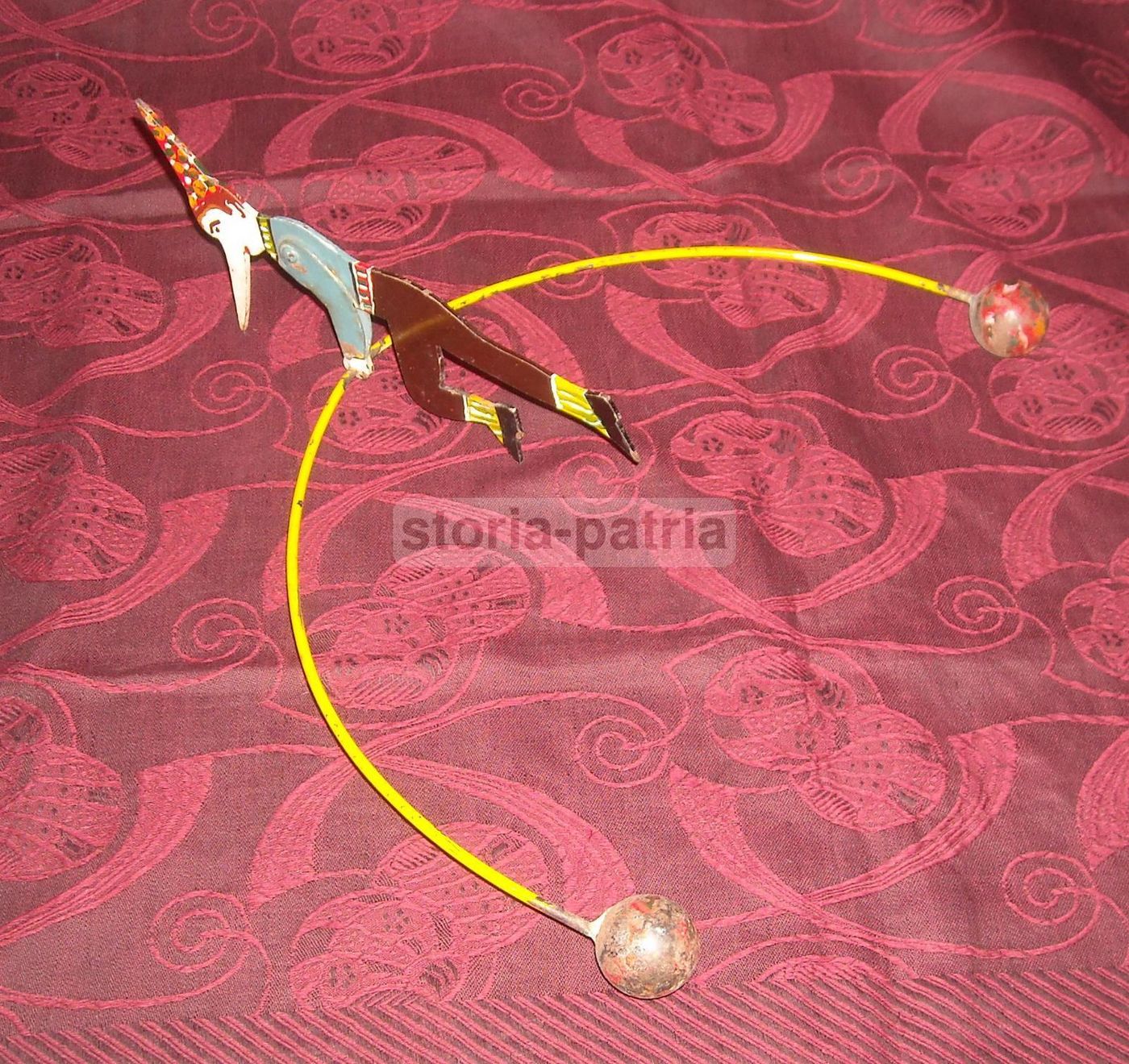 Pinocchio Equilibrista, Giocattolo Circense In Ferro, Primo '900