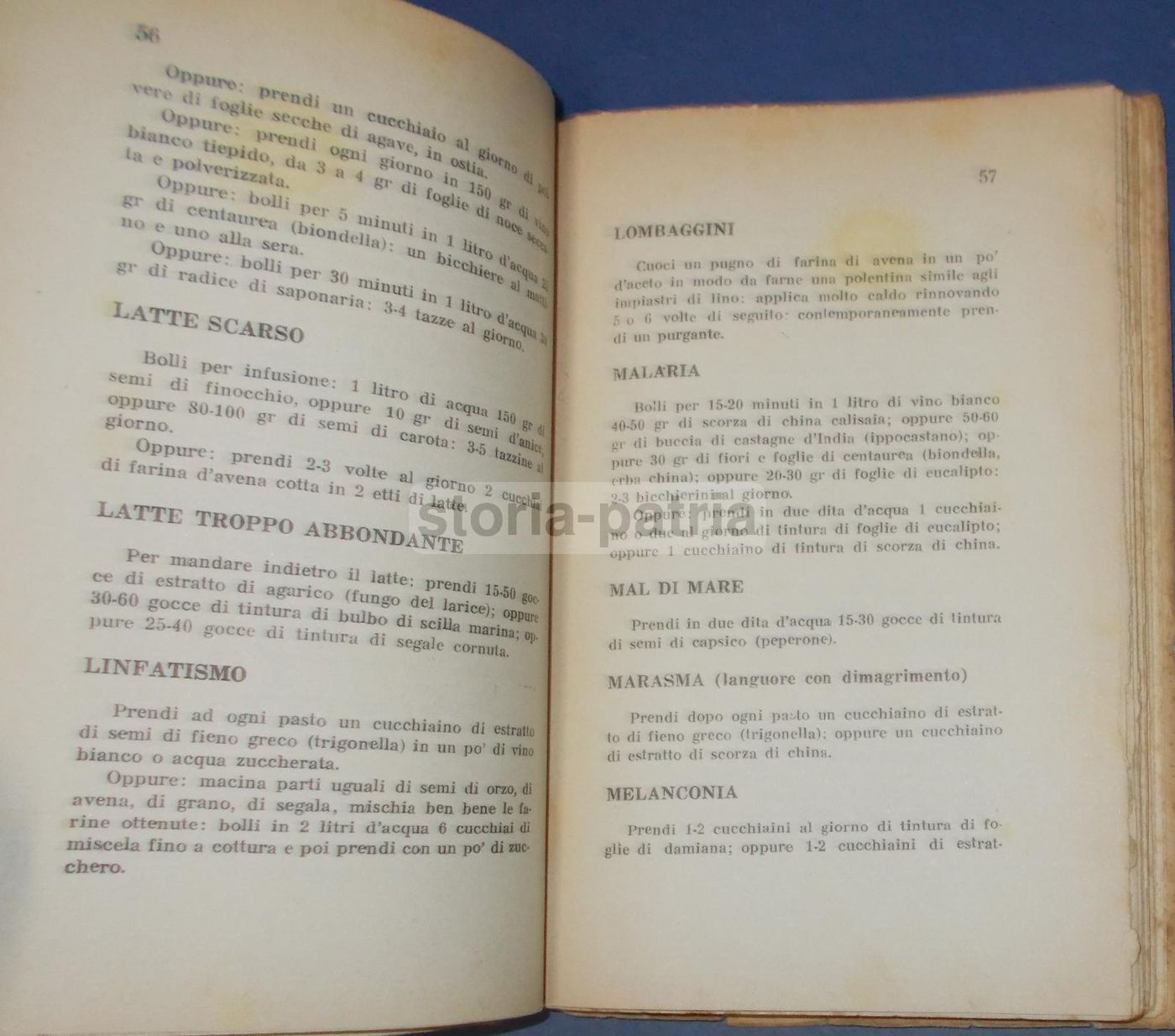 Manuale Erboristico Francesco Borsetta 1950 Con 2500 Ricette