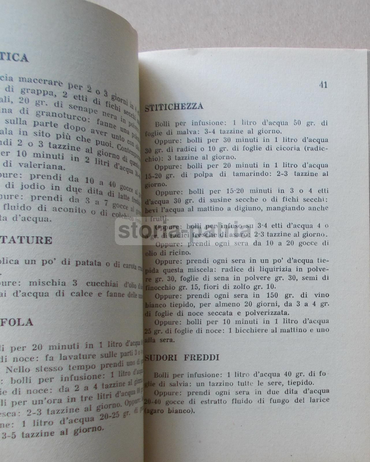 Per Curarsi Con Le Erbe Di Francesco Borsetta, 1949