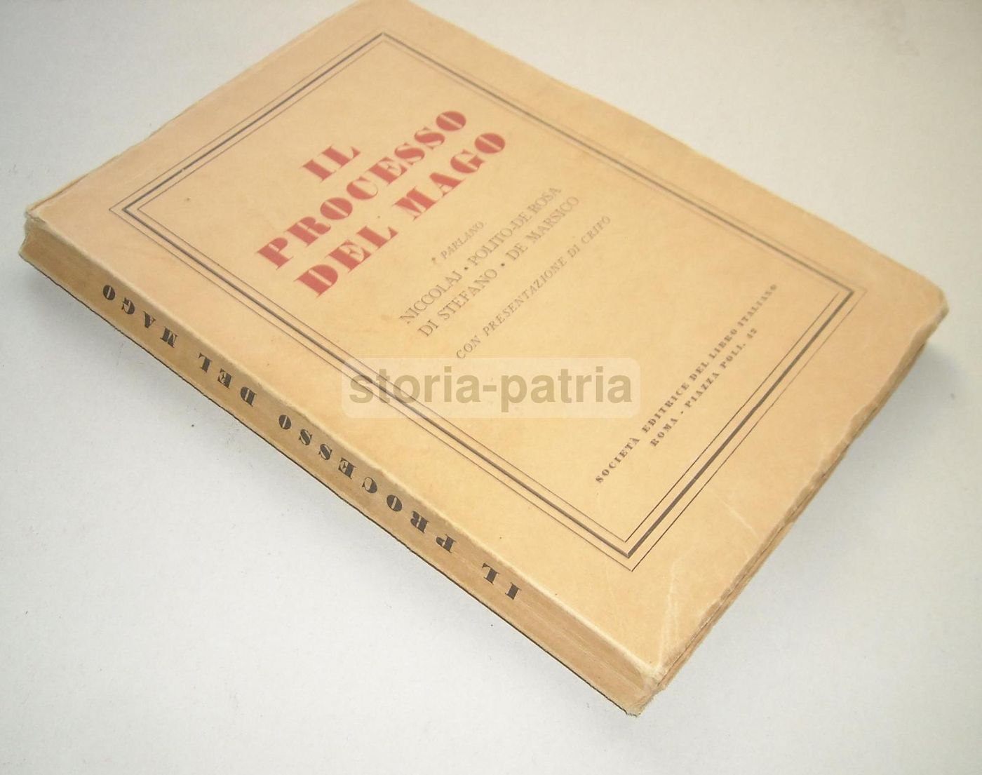 Il Processo Del Mago Ricciardelli Pugliese 1942: Esoterismo E Cronaca Giudiziaria A Napoli