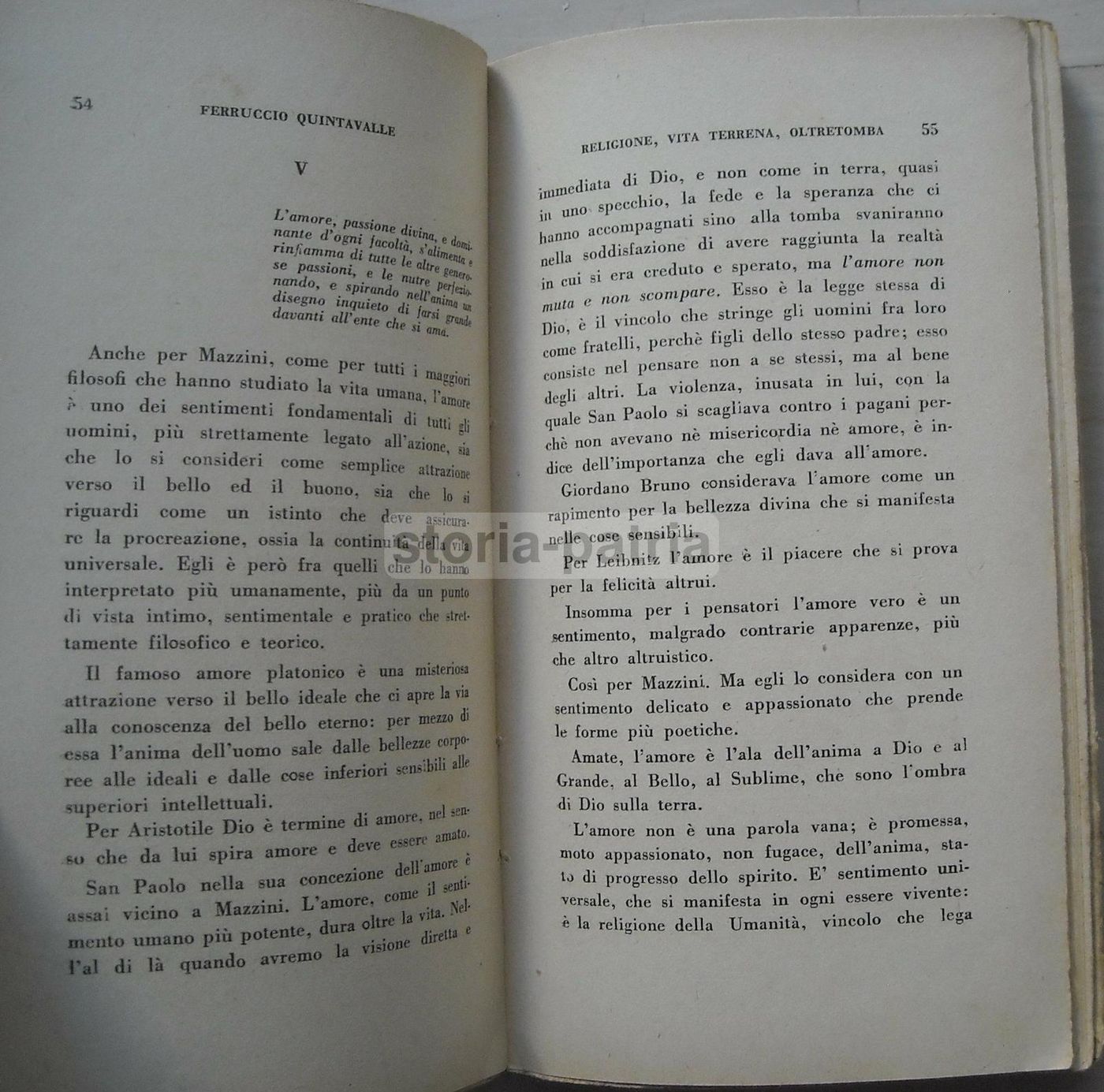 Vita Terrena E Oltretomba Nel Pensiero Di Mazzini