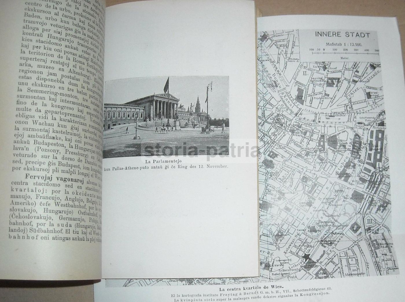 Congresso Esperanto Vienna 1924 Guida Programma Illustrata Hollinek