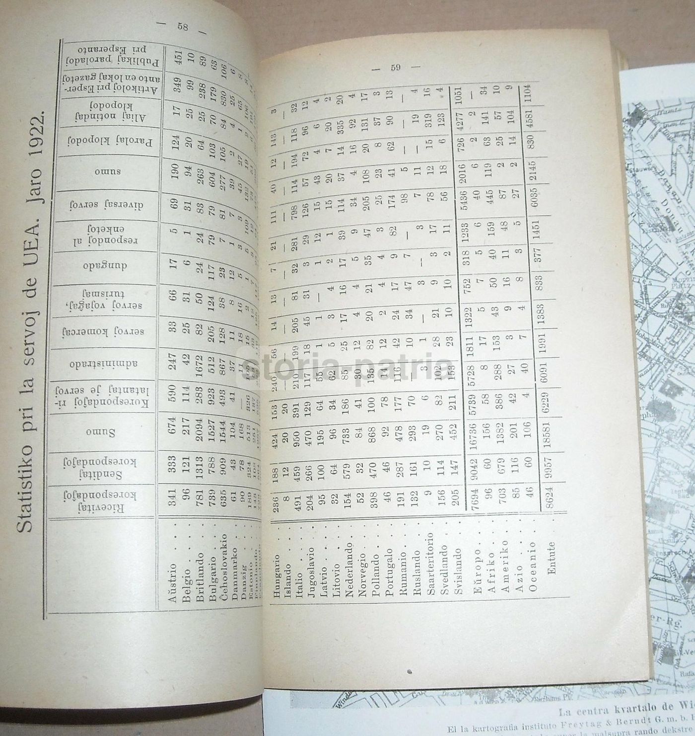 Congresso Esperanto Vienna 1924 Guida Programma Illustrata Hollinek