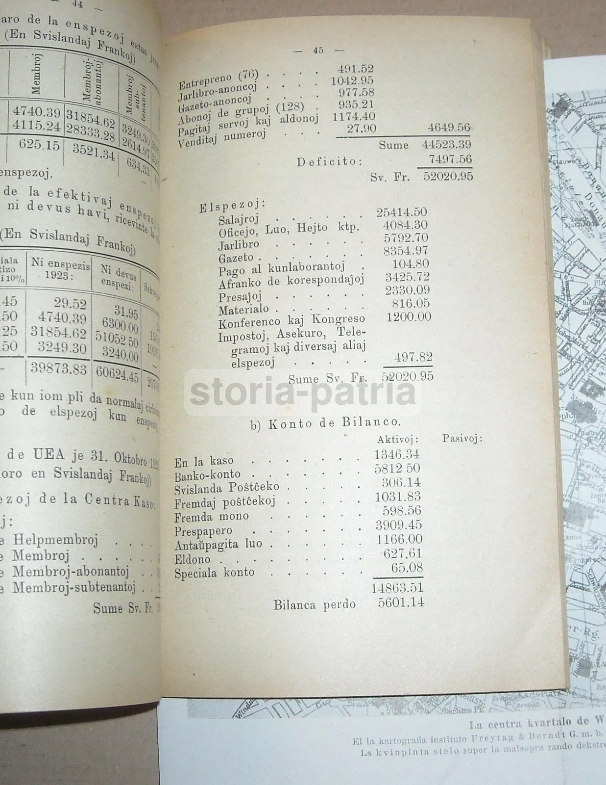 Congresso Esperanto Vienna 1924 Guida Programma Illustrata Hollinek