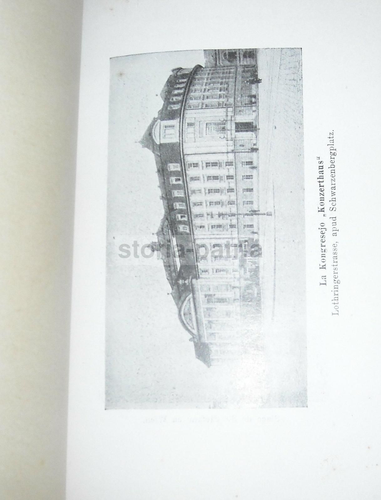 Congresso Esperanto Vienna 1924 Guida Programma Illustrata Hollinek
