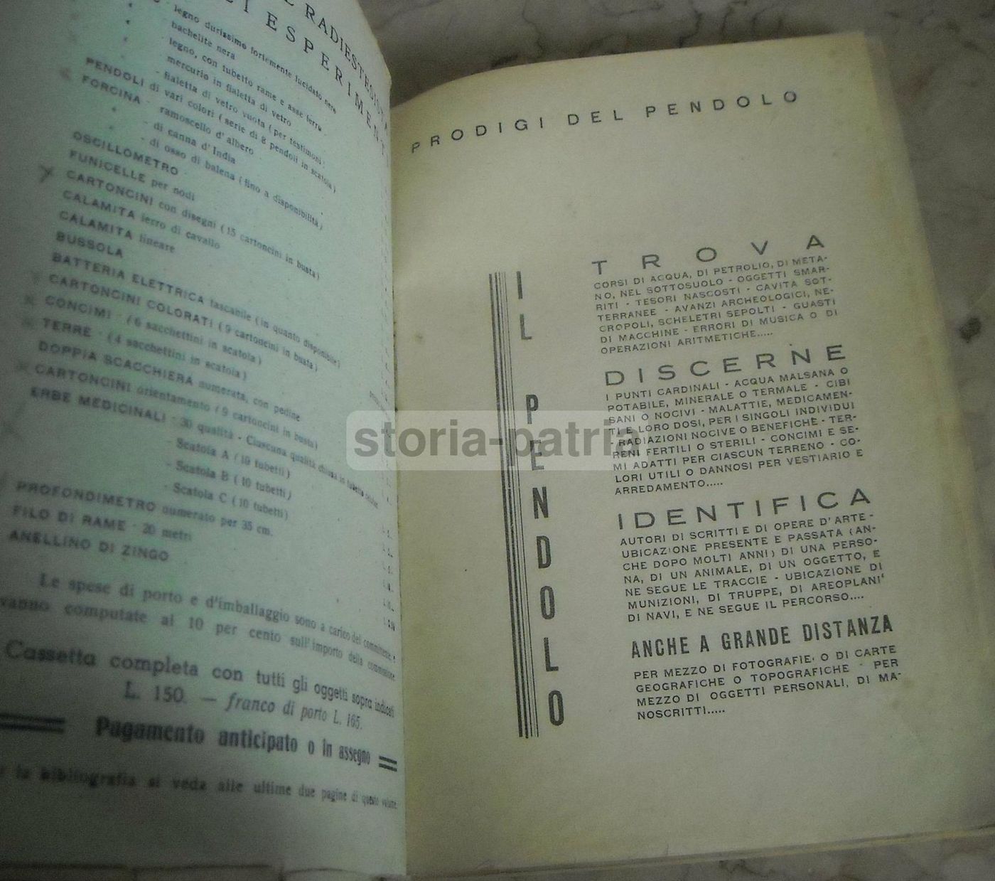 Prodigi Del Pendolo Di Alceste Grandori, 1940: Manuale Di Radiestesia