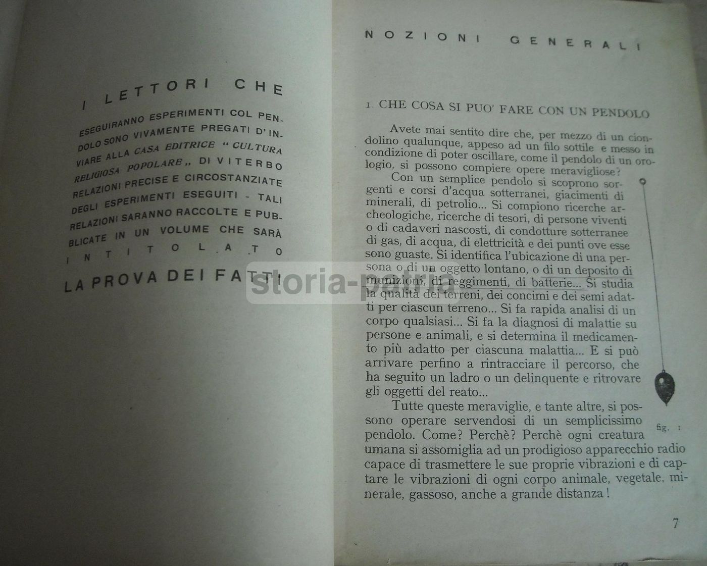 Prodigi Del Pendolo Di Alceste Grandori, 1940: Manuale Di Radiestesia