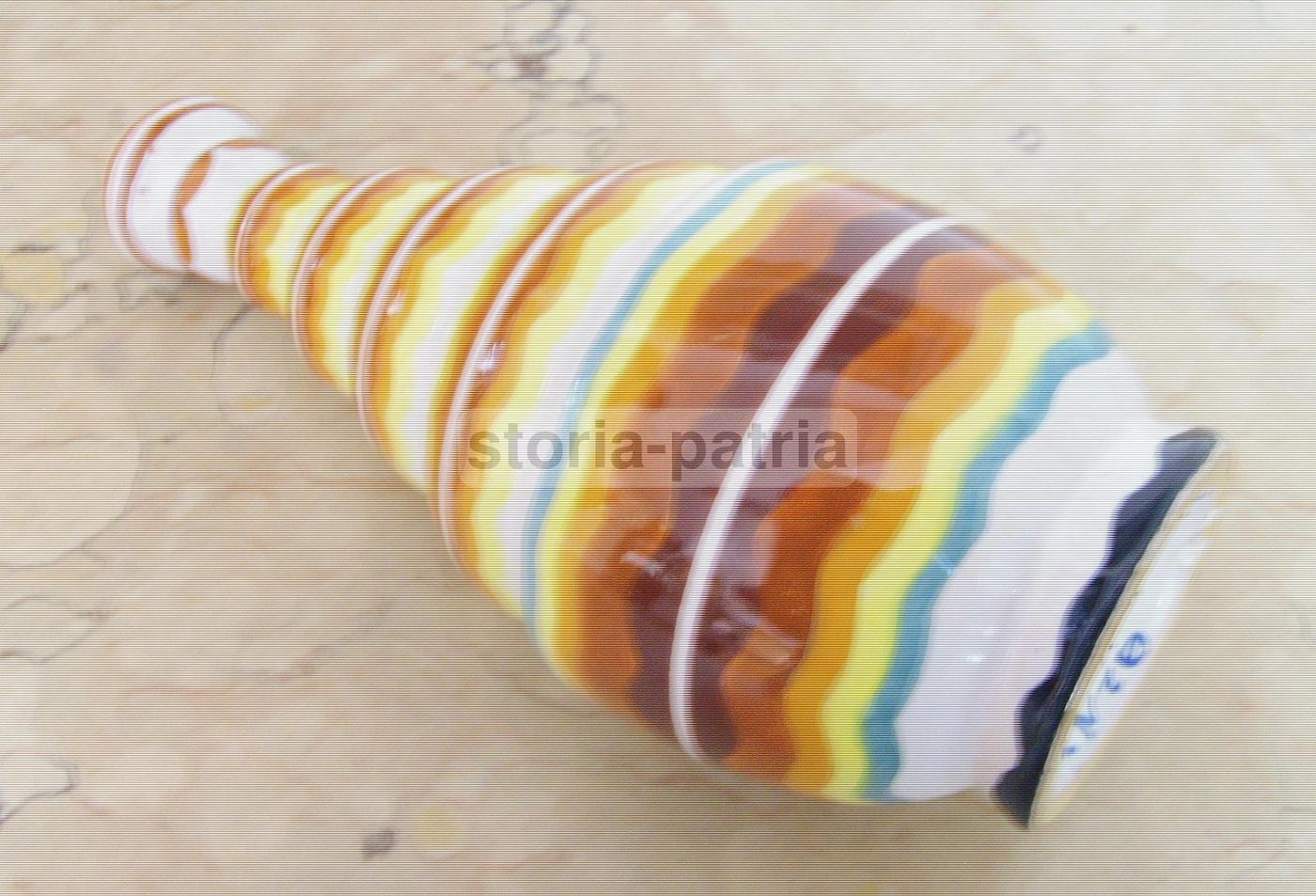 Bottiglia In Ceramica Di Faenza, Gusto Futurista, Liquori Luxardo