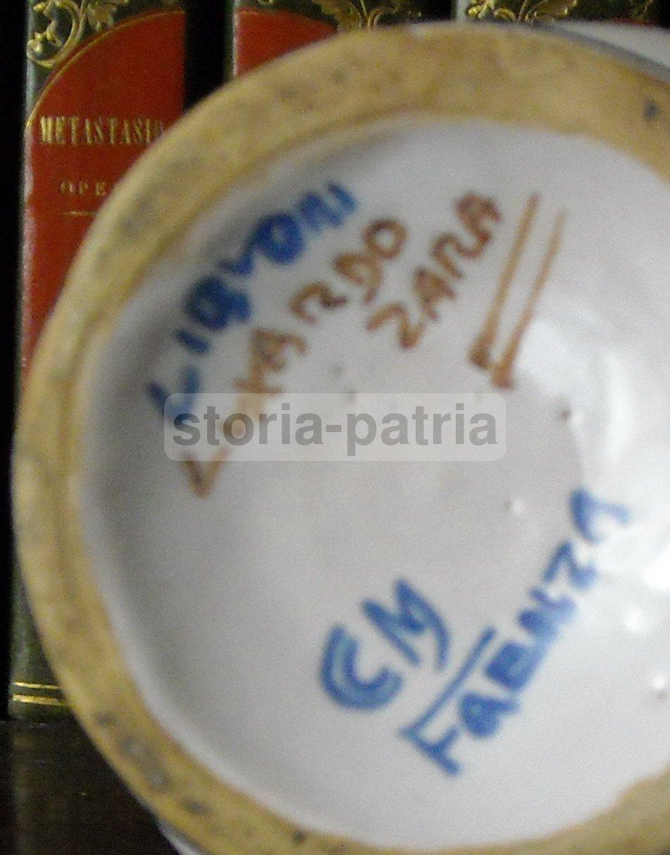 Bottiglia Ceramica Luxardo Zara Liberty Faenza CC.M Primo '900