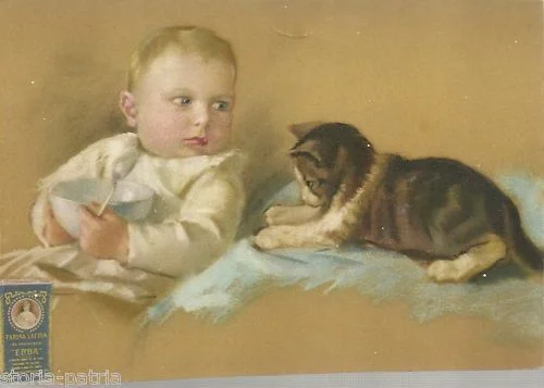 Advertising Postcard, Erba Malted Flour, Early 1900s