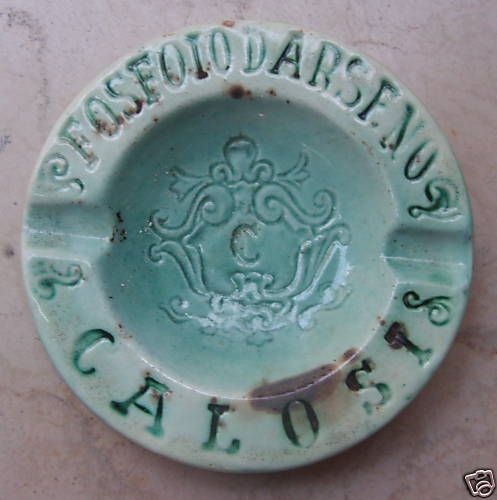 Posacenere Pubblicitario Calosi Fosfoiodarseno, Primo '900