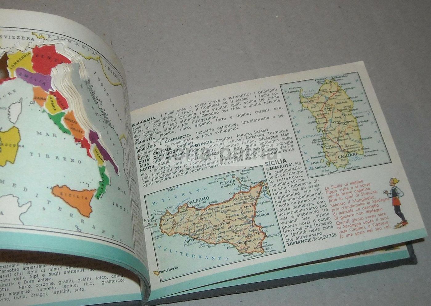 Atlante Geografico Mobile: Colonie Italiane, Anni '30, Rovigo