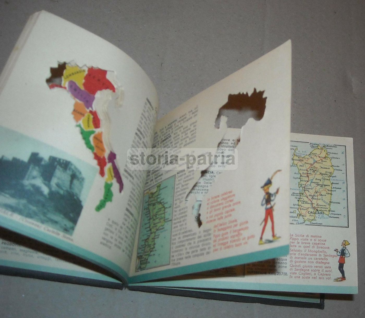 Atlante Geografico Mobile: Colonie Italiane, Anni '30, Rovigo