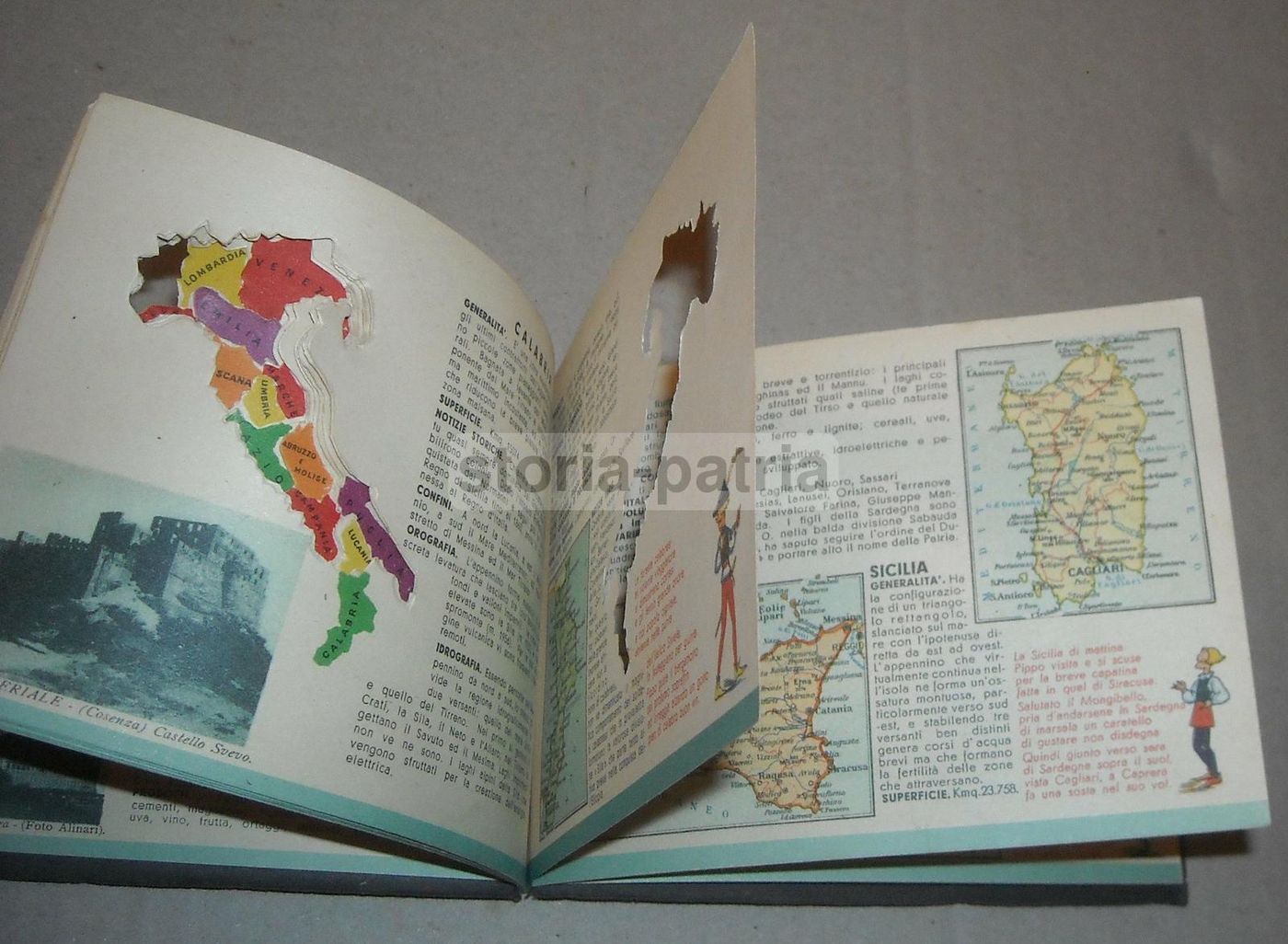 Atlante Geografico Mobile: Colonie Italiane, Anni '30, Rovigo