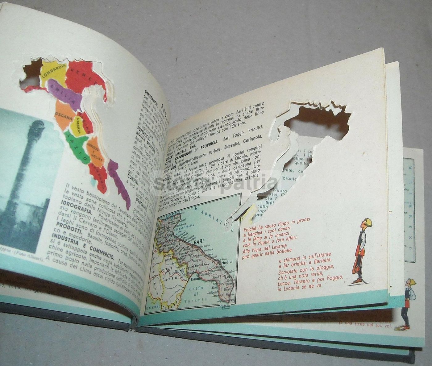 Atlante Geografico Mobile: Colonie Italiane, Anni '30, Rovigo