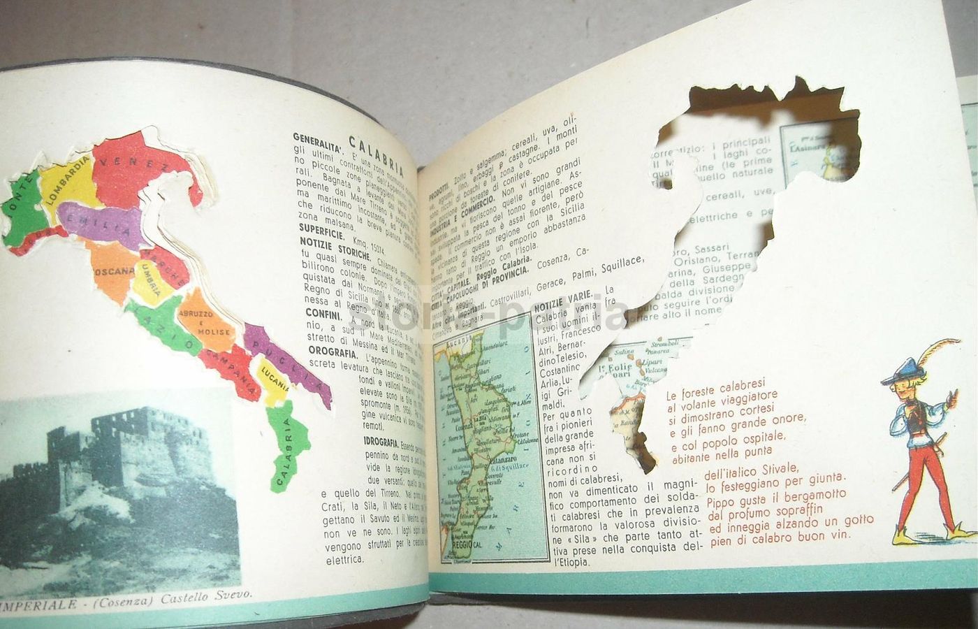 Atlante Geografico Mobile: Colonie Italiane, Anni '30, Rovigo