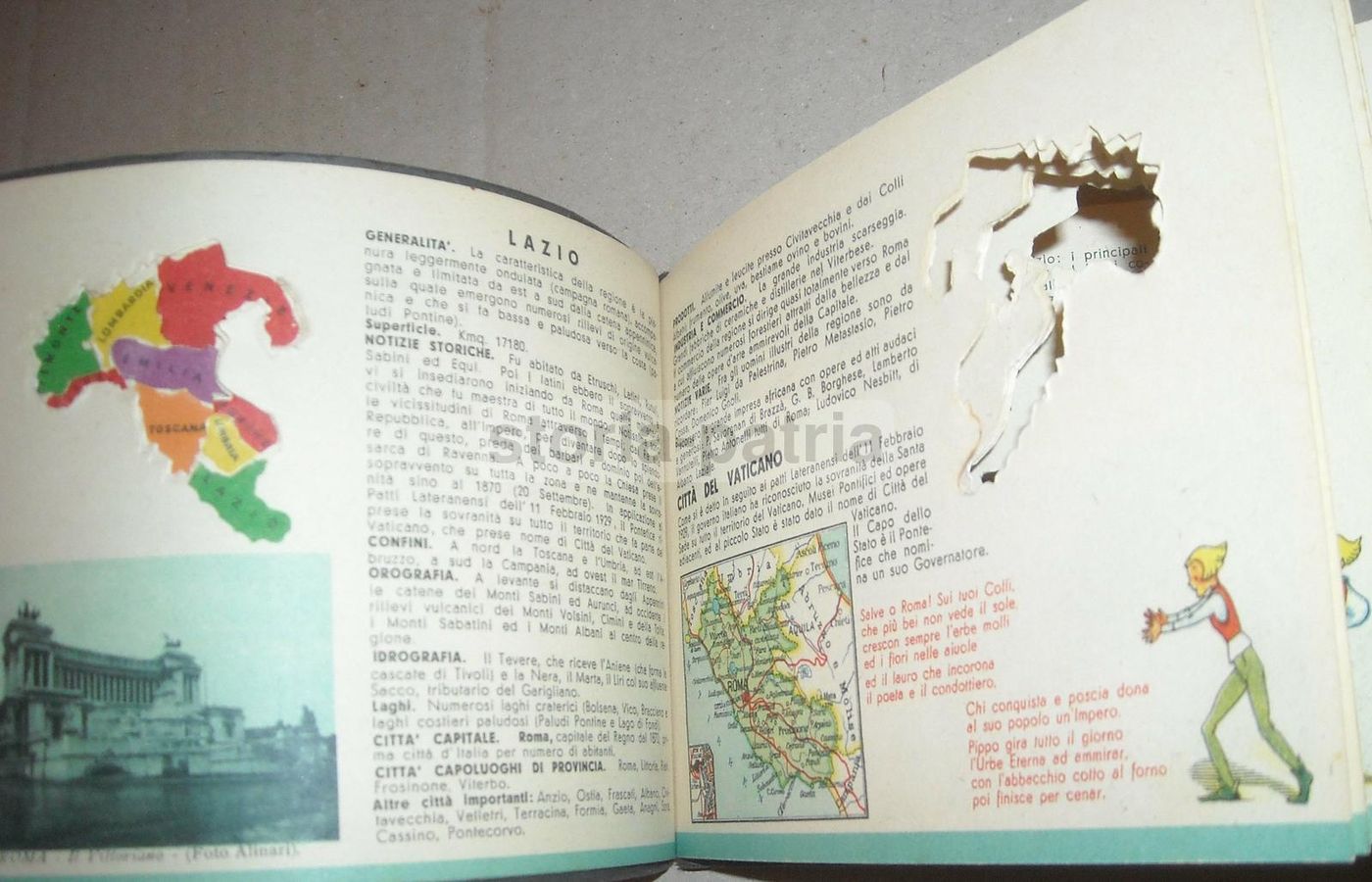 Atlante Geografico Mobile: Colonie Italiane, Anni '30, Rovigo