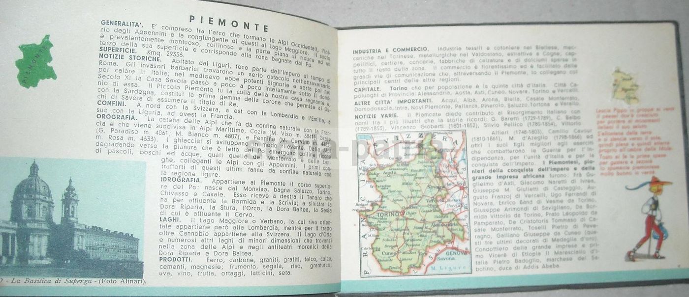 Atlante Geografico Mobile: Colonie Italiane, Anni '30, Rovigo