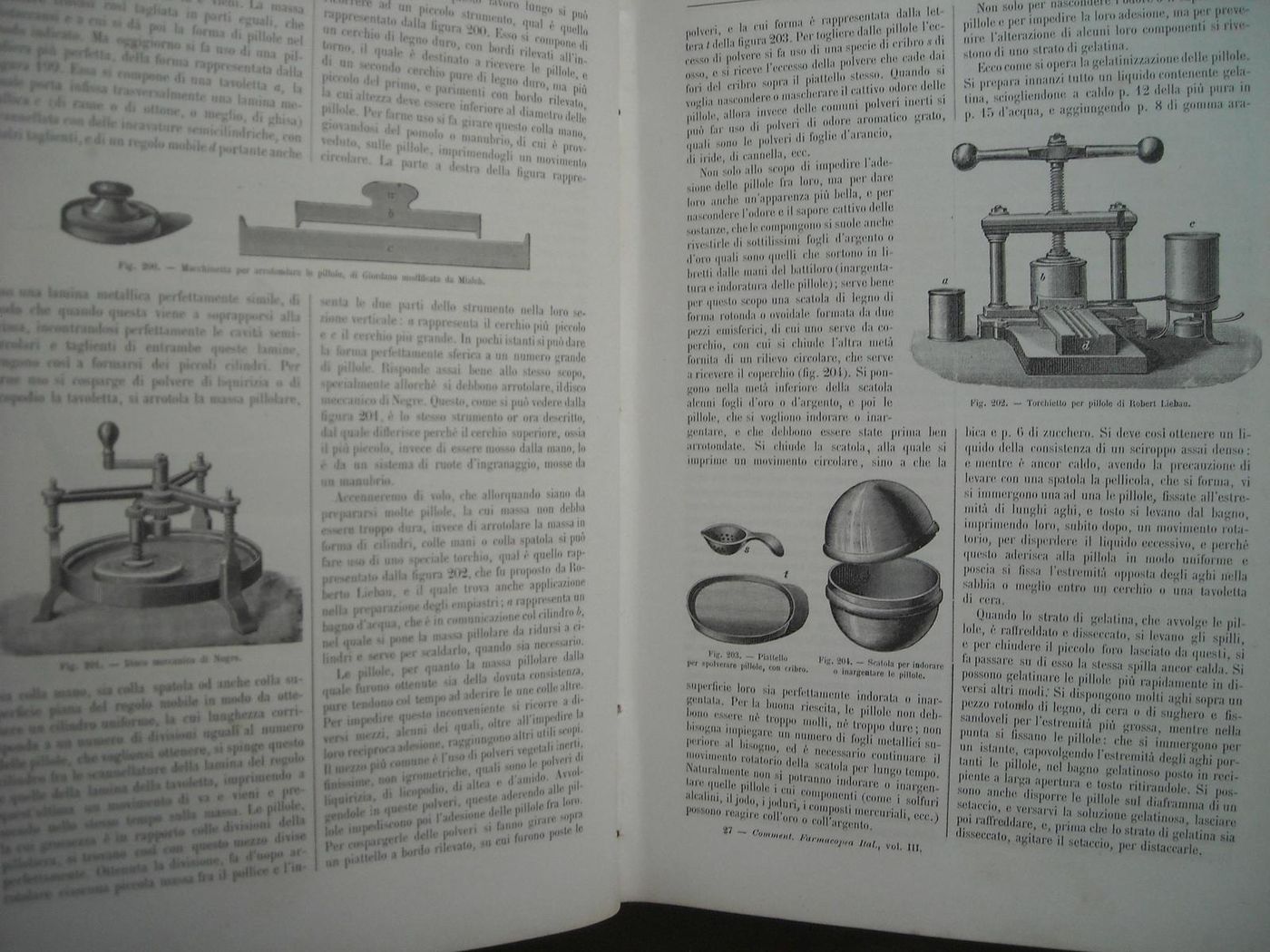 Commentario Farmacopea Italiana Di Icilio Guareschi, 1897 (6 Volumi)