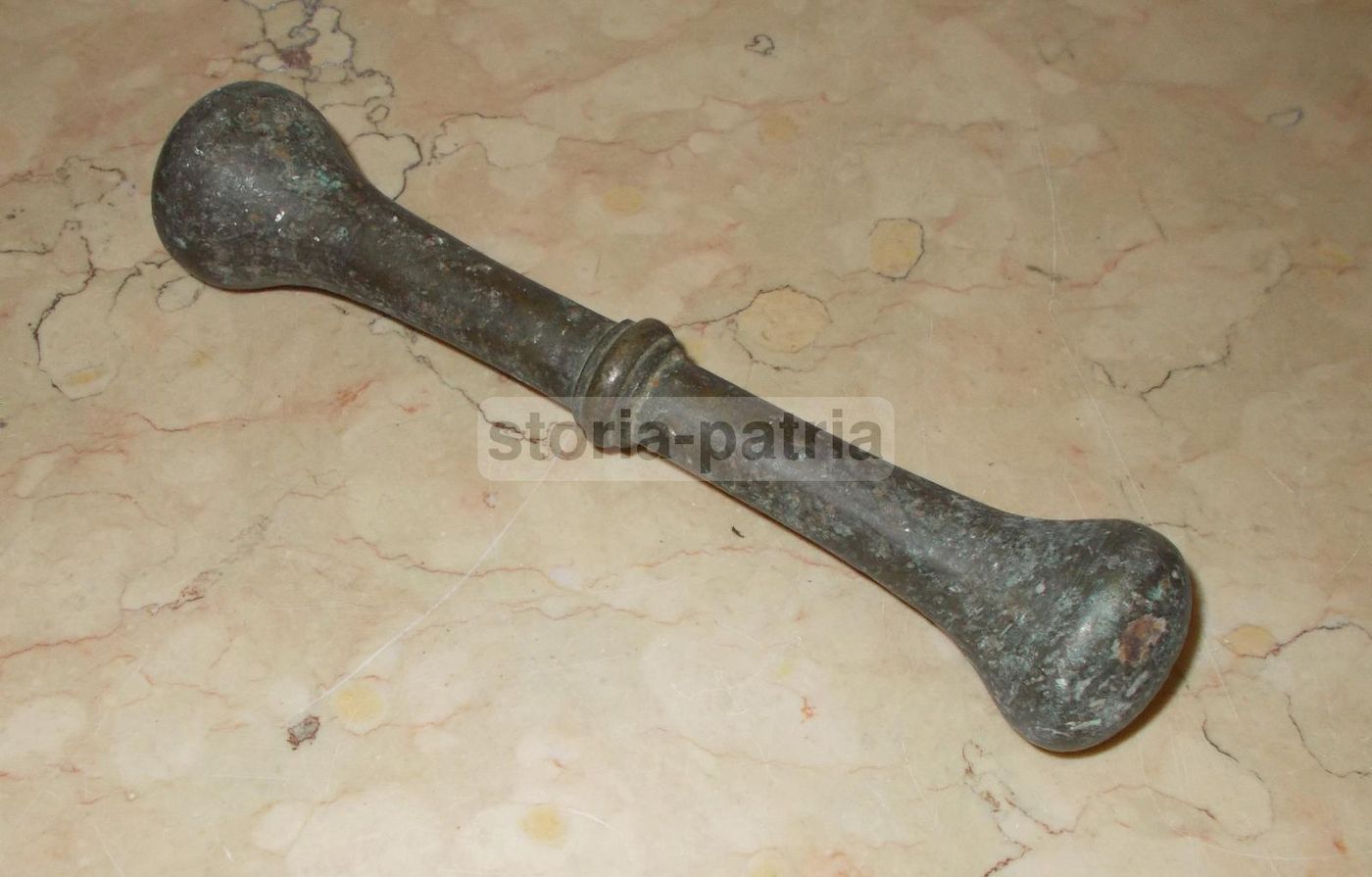 Antico Pestello In Bronzo Da Farmacia Ed Erboristeria (fine '700   Inizio '800)