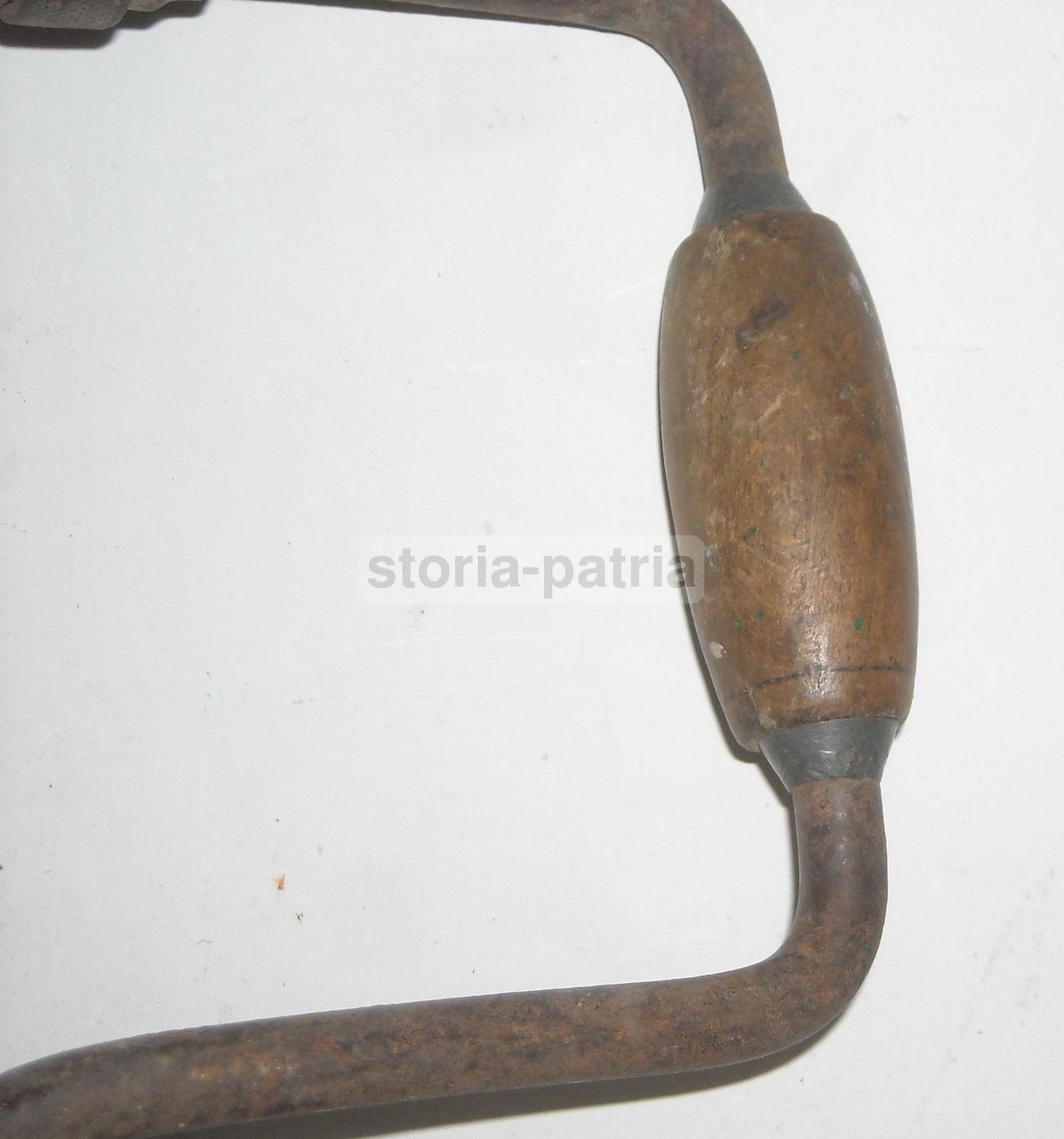 Antico Trapano Manuale In Ferro, Fine '800   Inizio '900