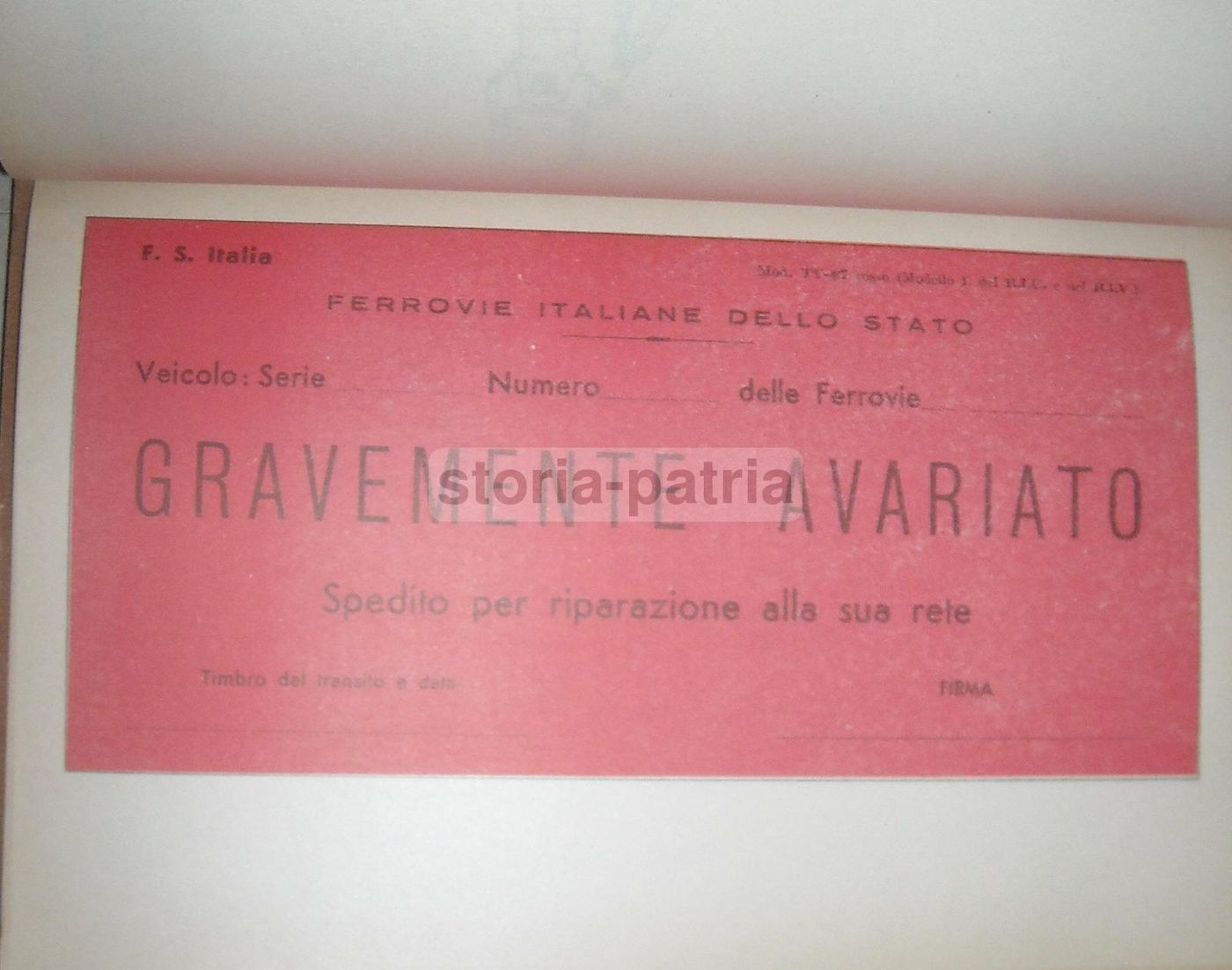 Manuale Ferrovie Dello Stato 1967   Etichette Segnalazione Vagoni