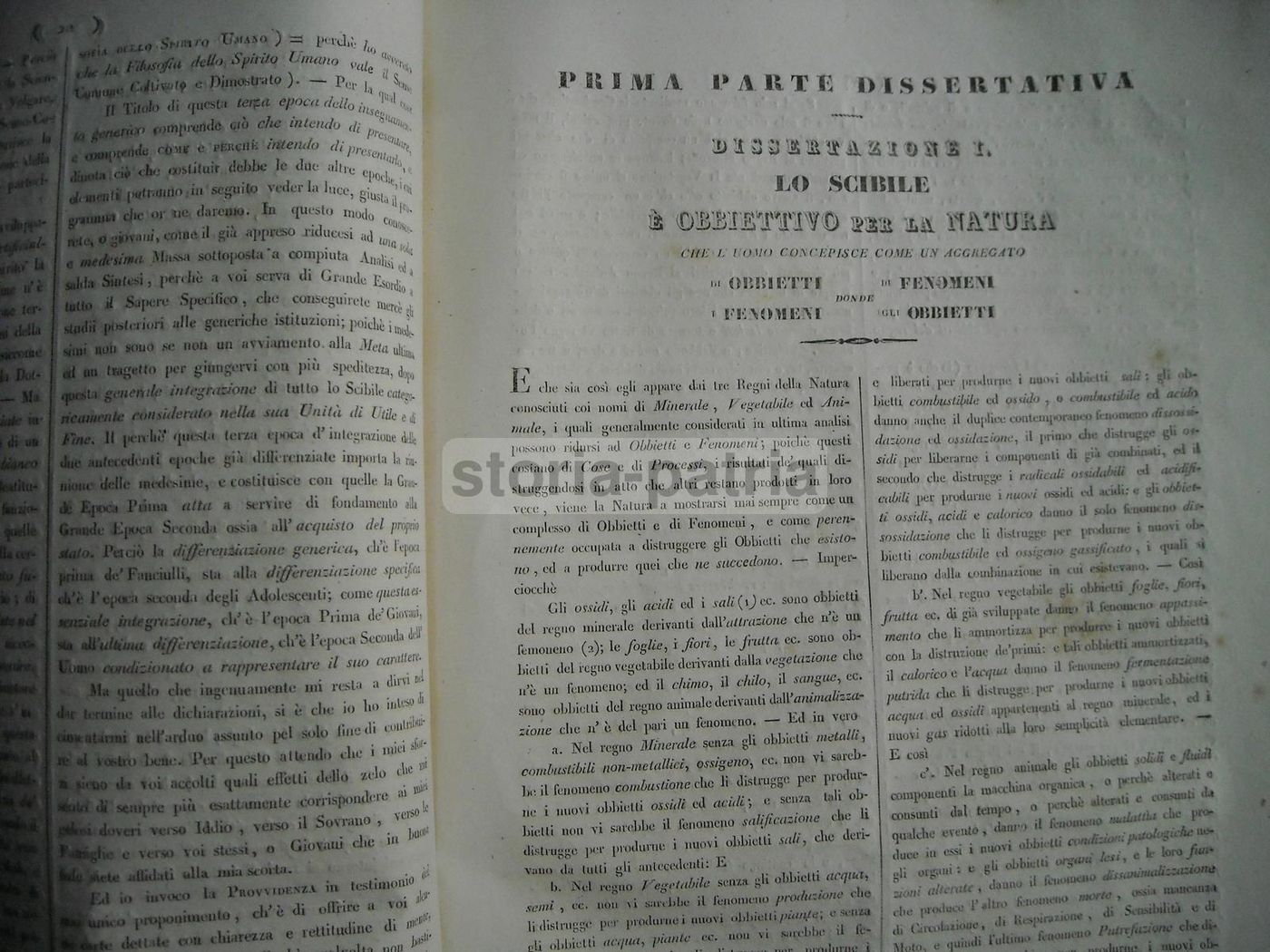 Geno Grafia Dello Scibile, De Pamphilis 1829 Napoli Rara Prima