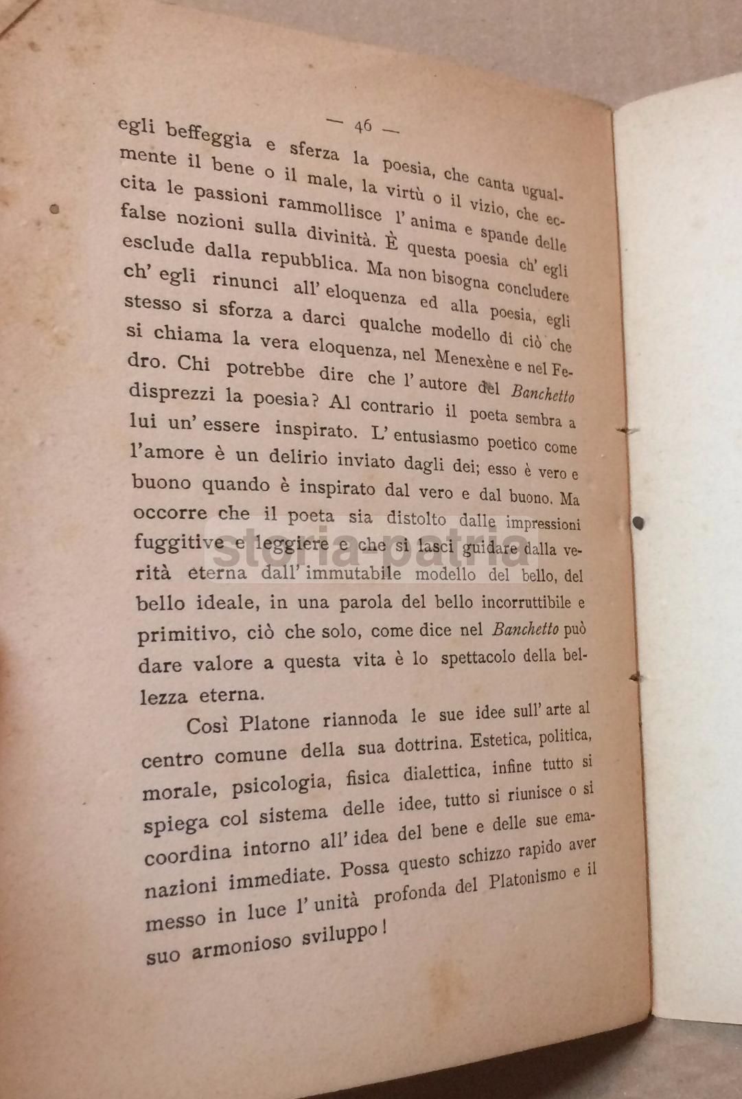 Platone. Studio Di Enrico Poggi (1915). Dialoghi, Morale, Politica