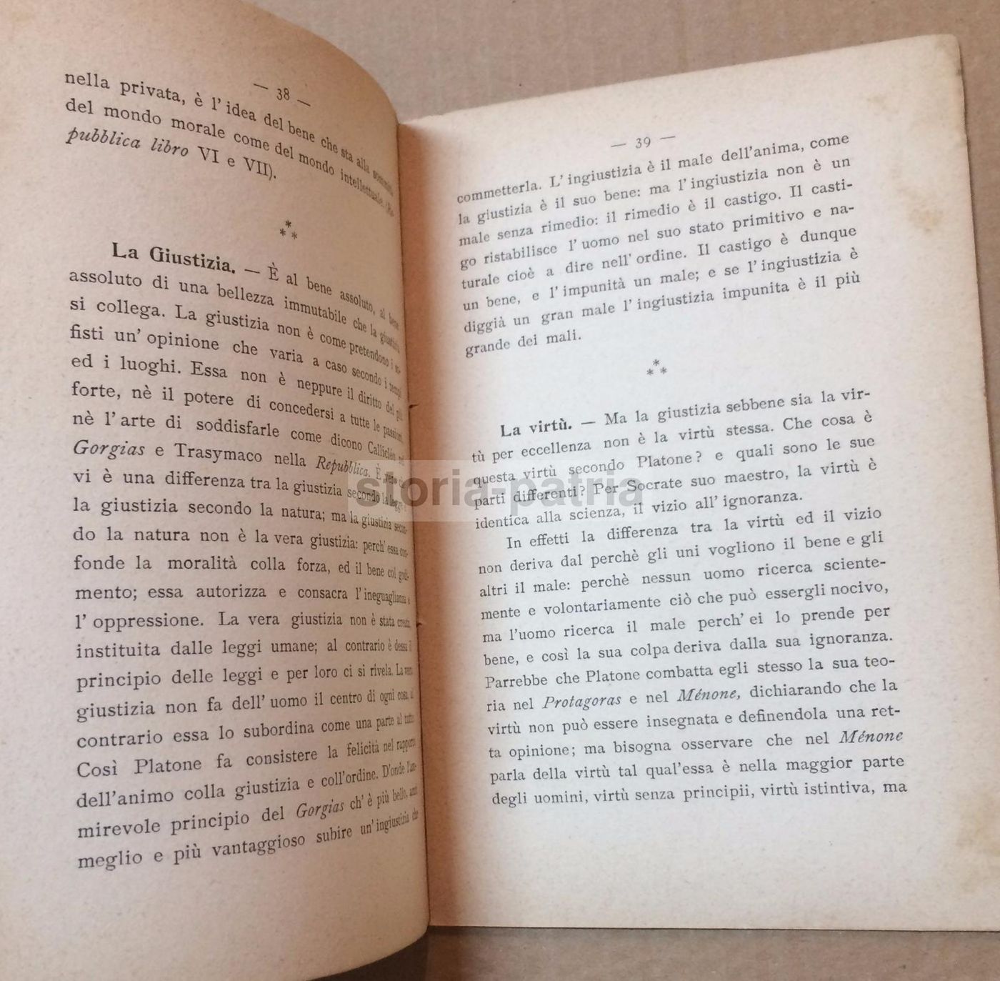 Platone. Studio Di Enrico Poggi (1915). Dialoghi, Morale, Politica