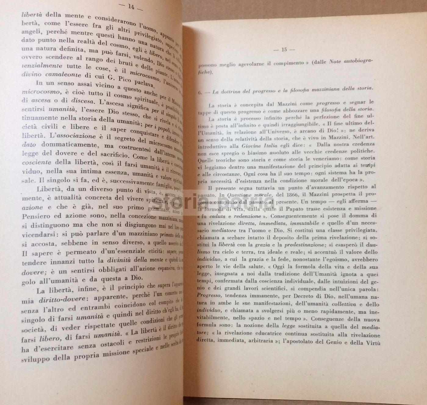 Platonismo E Cristianesimo In Mazzini Di Cleto Carbonara, 1958