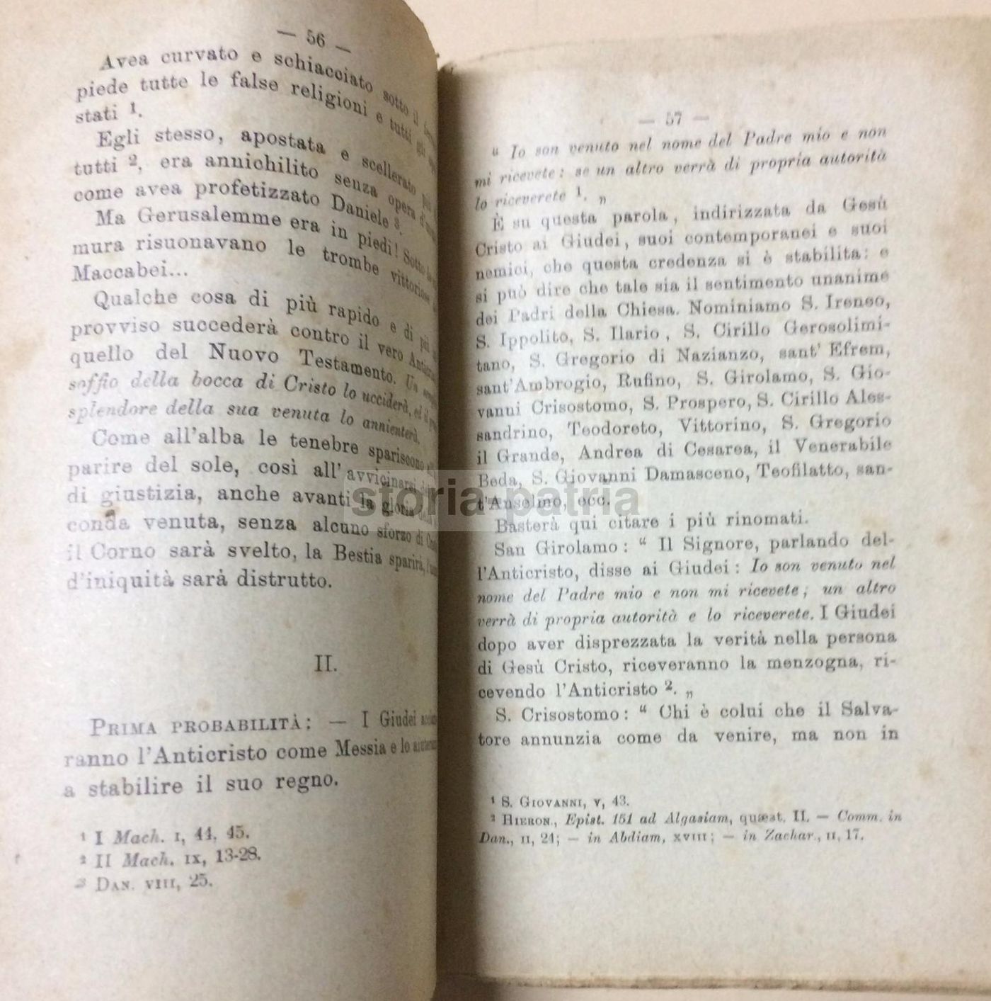 L'Anticristo Di Agostino Lemann, Marietti 1919, Cervognano