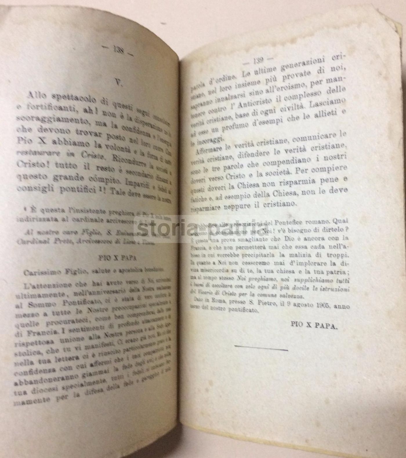 L'Anticristo Di Agostino Lemann, Marietti 1919, Cervognano