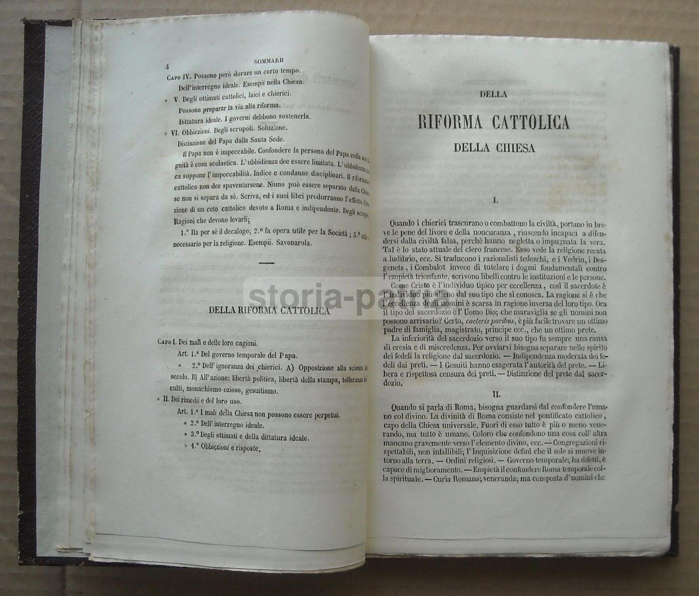 Gioberti: Della Riforma Cattolica Della Chiesa E Della Filosofia Della Rivelazione (1860 1861)