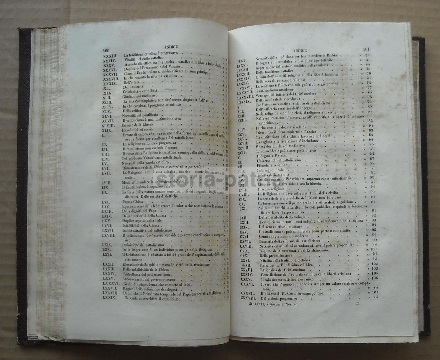 Gioberti: Della Riforma Cattolica Della Chiesa E Della Filosofia Della Rivelazione (1860 1861)