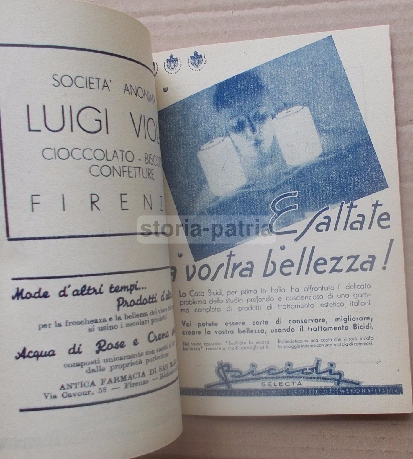 Catalogo Mostra Mode Antiche, Firenze 1936, Palazzo Vecchio