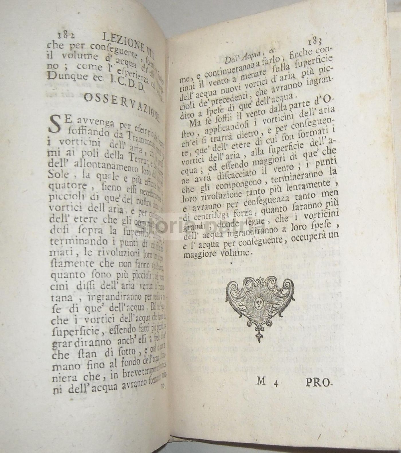 Lezioni Di Fisica, 1743. Giuseppe Privato De Molieres. Venezia, Storti.